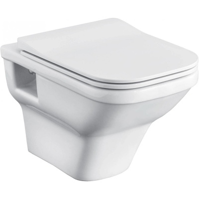 Унитаз Santek Лайн 1WH501574 подвесной с сиденьем Микролифт