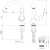 Смеситель Lemark Swan  LM5406BG для раковины