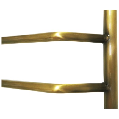 Полотенцесушитель электрический Domoterm Лаура П5 500*500 АБР E L Античная бронза