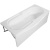 Акриловая ванна Aquanet Tea 180x80 без гидромассажа Акриловая ванна Aquanet Tea 180x80 без гидромассажа