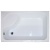 Душевой уголок Royal Bath BP 120х80 RB8120BP-C-L с поддоном профиль Белый стекло матовое