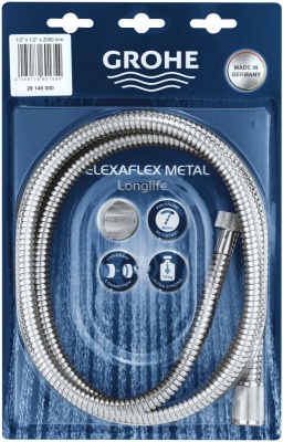 Душевой шланг Grohe Relexaflex 28145000 Хром
