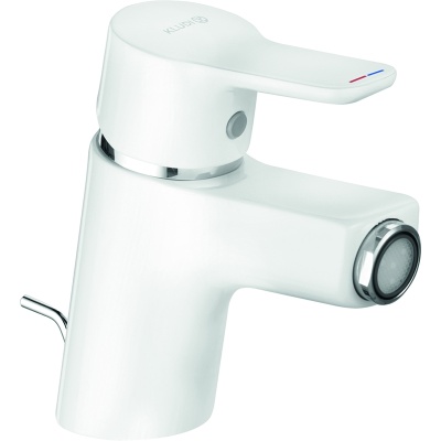 Смеситель для биде Kludi Pure&Easy 375339165 Белый Хром