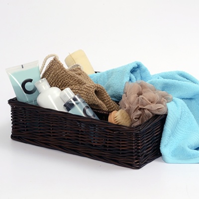 Плетеная корзина WasserKRAFT Neime WB-190-L Коричневая