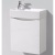 Тумба с раковиной BelBagno Mini 50 L MINI-500-1A-SO-BL-LEFT Белая