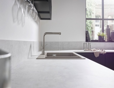 Смеситель для кухни Hansgrohe Talis M54 72809800 Нержавеющая сталь
