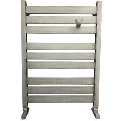 Водяной полотенцесушитель Ника Modern ЛМ 7 80x50 Matt Antique Silver 9 перекладин