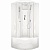 Душевая кабина Domani-Spa Elegance High 90x90 DS01E99HACl00 профиль Белый стекло прозрачное