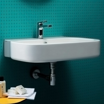 Раковина Azzurra Glaze GLZ275M/Sosp bianco lucido