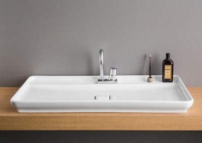 Раковина Artceram Naked 98 NAL001 01 00 Белая