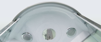 Душевая кабина WeltWasser WW500 Halle 1004 100x100 10000003249 профиль Хром стекло прозрачное