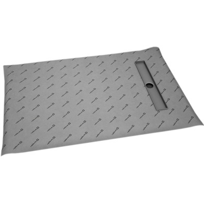 Душевая плита Radaway RadаDrain 119x79 для плитки 8-12 мм с решеткой Flowers