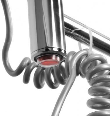 Полотенцесушитель электрический Domoterm DMT 109-4 50*50 EK L Хром