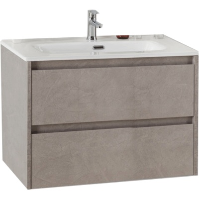 Тумба под раковину BelBagno KRAFT 39-700/390-2C-SO-PG подвесная Pietra Grigio