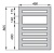 Полотенцесушитель Zehnder Metropolitan Spa METE-080-040/ID Белый Полотенцесушитель Zehnder Metropolitan Spa METE-080-040/ID Белый