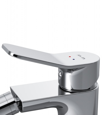 Смеситель для биде AM.PM X-Joy F85A83100 с донным клапаном Хром