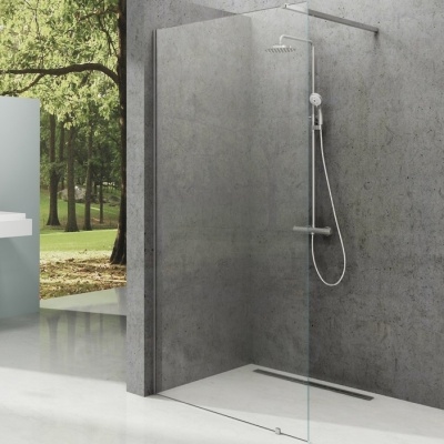 Душевая перегородка Ravak Walk-In Wall ST 1400x2000 GW9WM0C00Z1 профиль Хром стекло Transparent