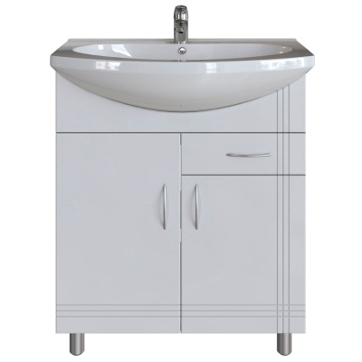 Тумба под раковину San Star Вольга 70 19.1-1.4.1. Белая