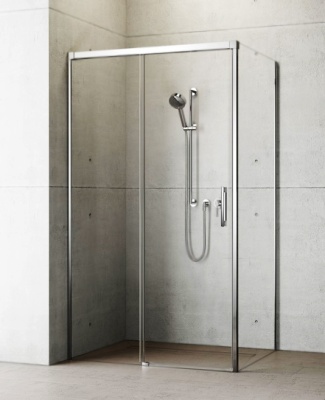 Боковая стенка для душевого уголка Radaway Idea S1 120x200 профиль хром, стекло прозрачное, левосторонняя