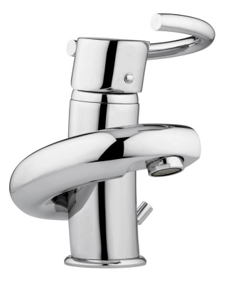 Смеситель для раковины Emmevi Twist 6603 Хром