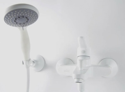 Смеситель для ванны Webert Sax Evolution SE850101740 Белый матовый