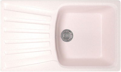 Кухонная мойка Mixline ML-GM20-311 525161 Светло-розовая