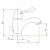 Смеситель для раковины Migliore Maya ML.MAY-8913 Хром ML.MAY-8913.CR