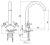 Смеситель для кухни Rav Slezak Morava Eco MK120.5/4 хром, с керамическими кран-буксами