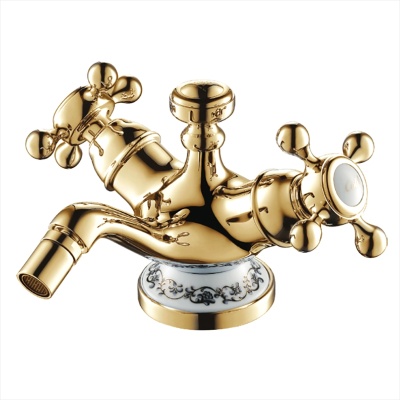 Смеситель для биде Schein Saine Gold 8053023VF Золотой