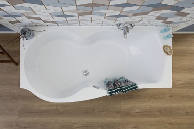 Акриловая ванна Aquanet Nicol 170x85 L 204014 без гидромассажа
