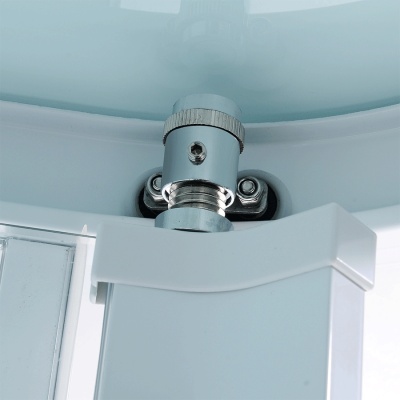 Душевая кабина Orans SR-86155 R 130x90 с гидромассажем профиль Белый задние стенки Белые