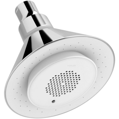 Верхний душ Jacob Delafon Moxie 9245D-CP с Bluetooth динамиком Хром