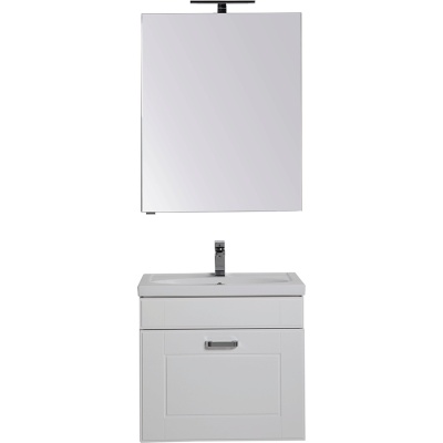 Комплект мебели для ванной Aquanet Рондо 70 195698 подвесной Белый