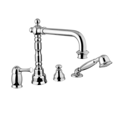 Смеситель на борт ванны Bugnatese Denver 6455 CR (Хром)