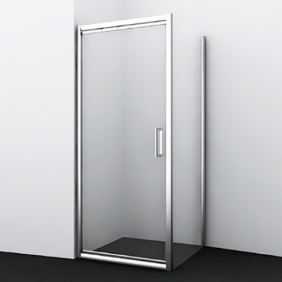 Душевой уголок WasserKRAFT Salm 80x80 27I02 Хром Прозрачный