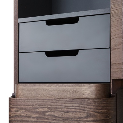 Шкаф пенал AM.PM Sensation 40 R M30CHR0406NF подвесной Орех