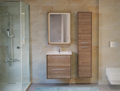 Зеркало Raval Frame 60 с подсветкой Белое