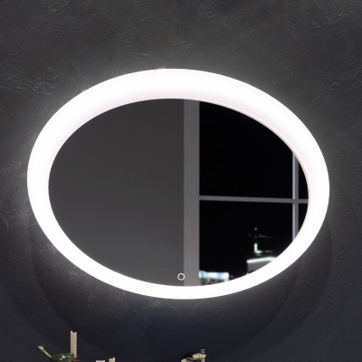 Зеркало Aima Design Eclipse 100 Light Белое