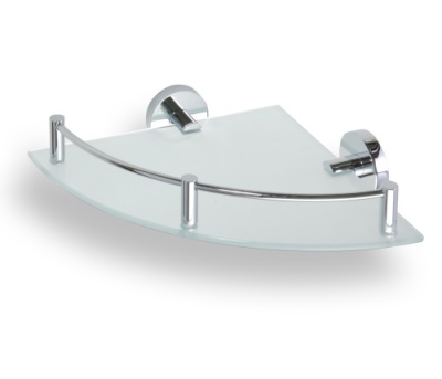 Полка стеклянная Bemeta Omega 104202162 Глянец