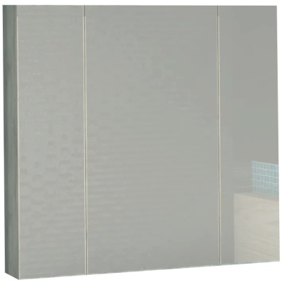 Зеркальный шкаф Opadiris Фортуна 90 Z0000015123 Белый глянцевый/Орегон