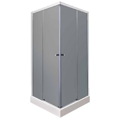 Душевой уголок Pucsho Platz TR 5112 90x90 профиль Хром стекло прозрачное