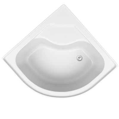 Акриловый поддон для душа Bas Корса 90x90 Белый