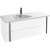 Тумба под раковину Jacob Delafon Nouvelle Vague 120 EB3035-N18 подвесная Белая