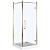 Душевой уголок Aquanet Beta Cube Classic NBB1221-1 100x100 R 184917 профиль Золото стекло Прозрачное