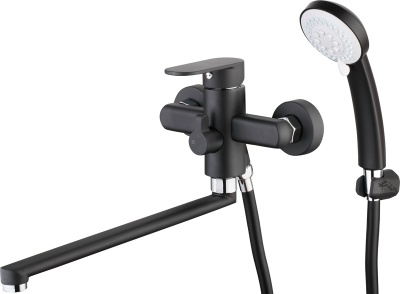 Смеситель для ванны G-Lauf NOB7-A128 универсальный Хром