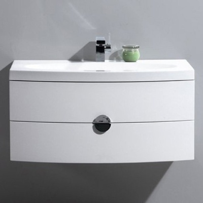 Тумба под раковину BelBagno Senso 62 подвесная Bianco Lucido