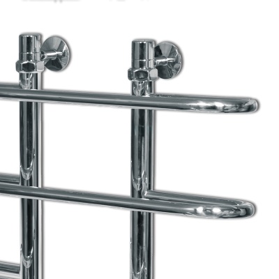 Водяной полотенцесушитель Ника Mix Лагуна 120x60 Хром