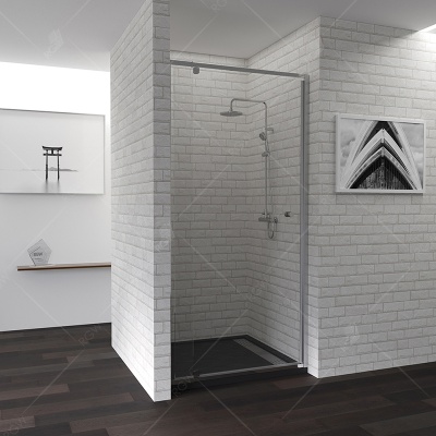 Душевая дверь в нишу RGW Passage PA-02 100 профиль Хром стекло прозрачное