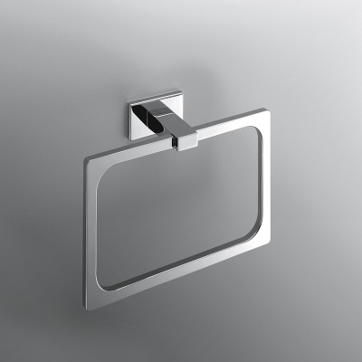 Кольцо для полотенец Colombo Design Look В1631.RRO Белый матовый хром