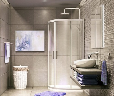 Душевой уголок WasserKRAFT Lippe 45S24 120x90 профиль Хром. стекло Прозрачное